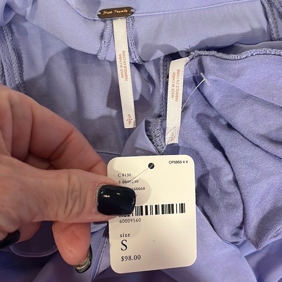 Free People “Zuri” SET in blue S - Picture 6 of 9